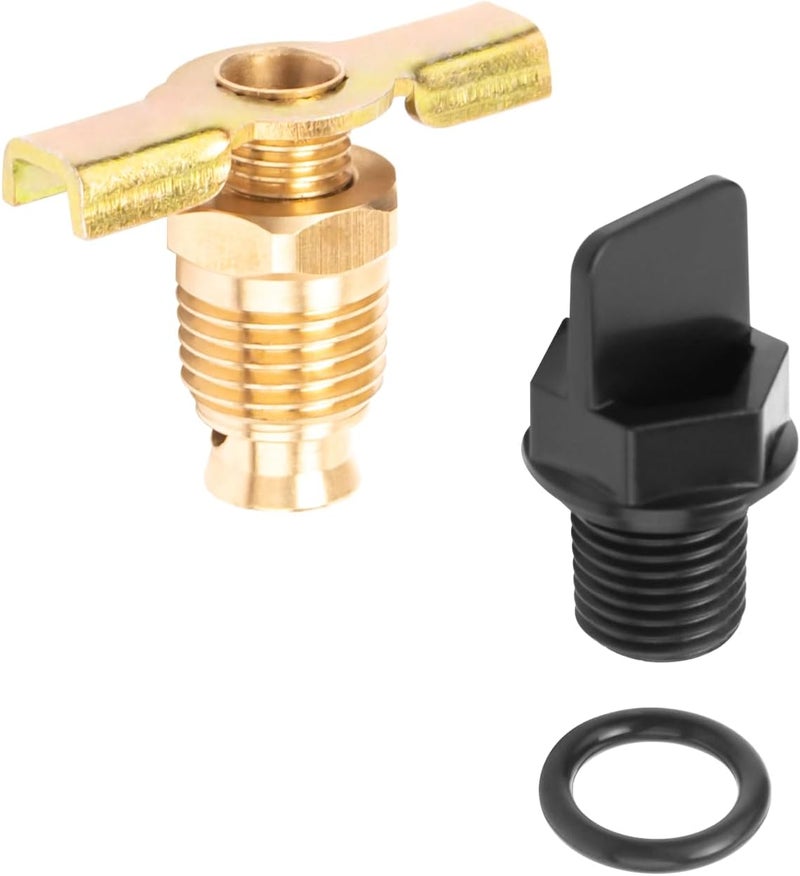 GRONGU 006721F Pool Heater Drain Plug Compatible with Raypak Capron Drain Plug, Pool Heater Parts Fits for Raypak RP2100 Digital Gas Models R185A-R405A, R185B-R405B, 206A-406A, 207A-407A - Image 1